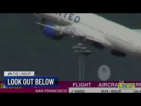 Look out below as plane loses wheel The Lineup