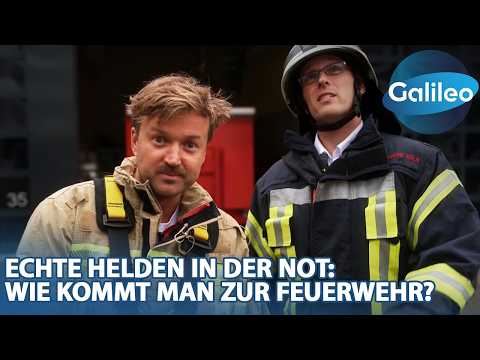 Echte Helden in der Not: Was genau müssen Feuerwehrmänner und - frauen draufhaben?