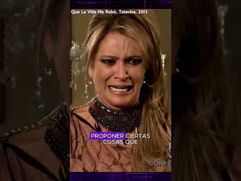 Graciela fue una excelente villana ?? #confesiones #loquelavidamerobó #tlnovelas