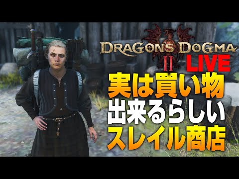 【ドラゴンズドグマ2】隠れ商人スレイルから買い物するには『あのスキル』を使うらしい