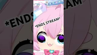 Chibi Cringes so hard she ENDS STREAM... #shorts #chibidoki #vtuber