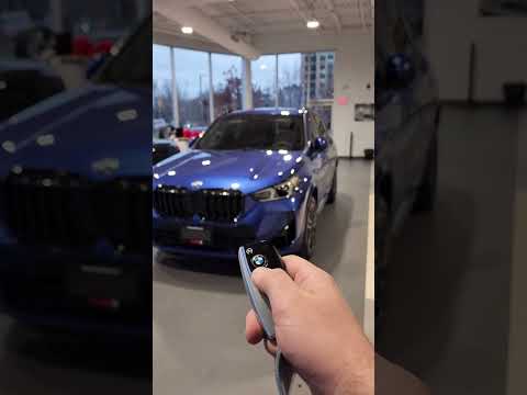 How to activate the remote start in a BMW