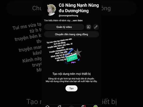 Tui ms vừa tạo kênh ms nên từ h tui đăngtruyện bên kênh này nha. #xuhướng #anhtraisayhi