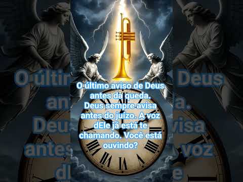 O último aviso de Deus antes da queda. #bomdia #fe #bomdiaamor #jesus #motivacional #mensagensdivin