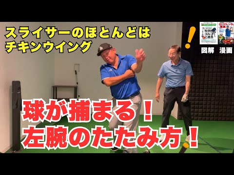 【スライサー必見】後半加速もできて、球も捕まる正しい腕のたたみ方！