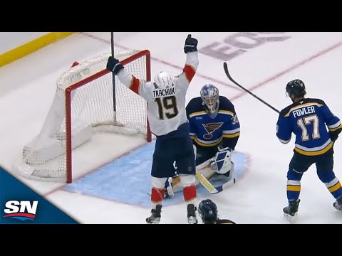 Panthers Matthew Tkachuk Nets Clutch Goal to Stun Blues in Dying Seconds