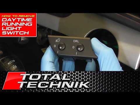 How to Change Daytime Running Lights Switch - Audi A4 S4 RS4 (B6 B7 2001-2008)
