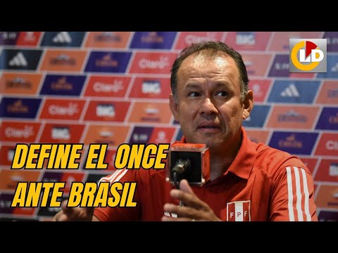 ¿Definido el once de Juan Reynoso con el que Perú enfrentará a Brasil?