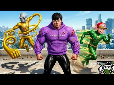 ကျွန်တော်နဲ့ ဘိုဘို အီးတီ Super Brothers တွေဖြစ်ခဲ့တယ် | We became Super Brothers in GTA V