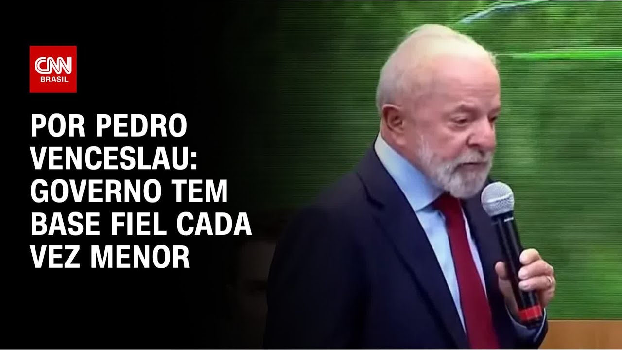 Análise Governo Lula passa de ano mas tem base fiel cada vez menor | CNN 360º