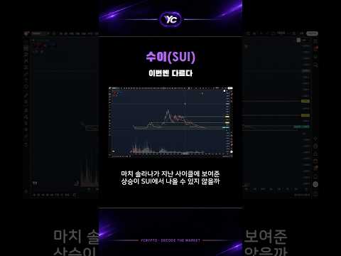 수이(SUI) - 지난 시즌 솔라나의 뒤를 이을 수 있다