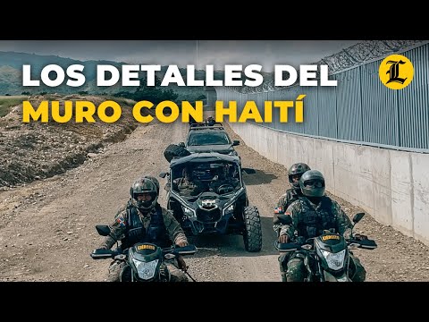 ¿Es un muro o una verja fronteriza con Haití? Te mostramos cómo está construida en Elías Piña