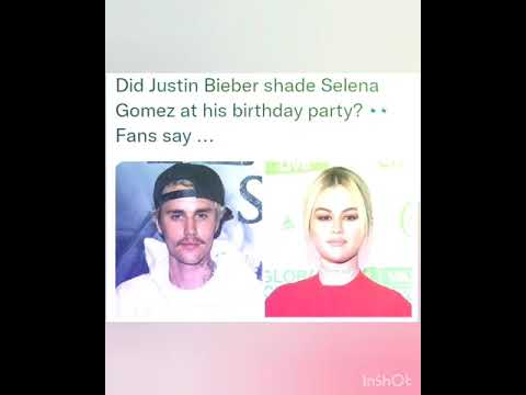 Did Justin Bieber shade Selena Gomez at his birthday party? 👀 Fans say ...