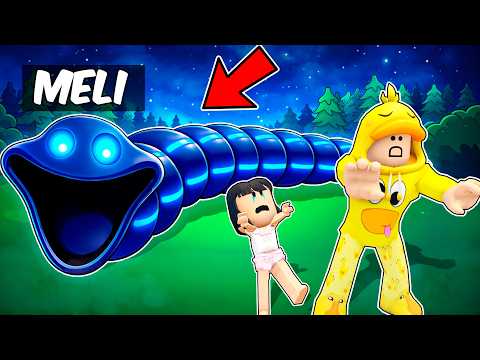 ME CONVERTÍ en el GUSANO HAMBRIENTO MÁS GRANDE de Roblox!!