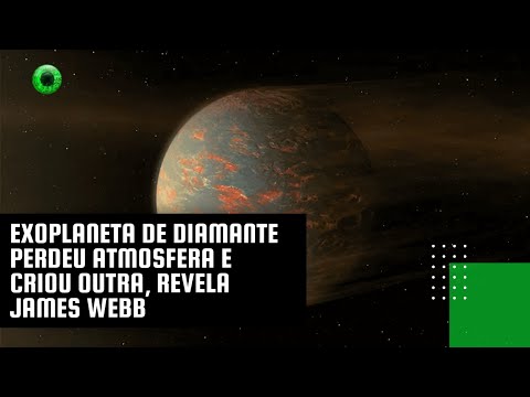 Exoplaneta de diamante perdeu atmosfera e criou outra, revela James Webb