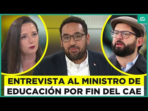 Ministro de Educación sobre el fin del CAE: A todos les vamos a ofrecer una alternativa