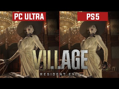 Resident Evil Village Graphics Comparison (PC vs PS5)