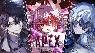 【apex】地面に足つけて銃を撃て 銃撃ちながら喋れないw/ロウ君 ハユン【REJECT/秋雪こはく】