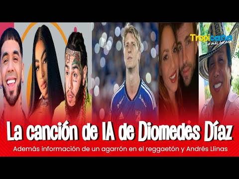 La canción de IA de Diomedes Díaz dedicada a Shakira y Piqué