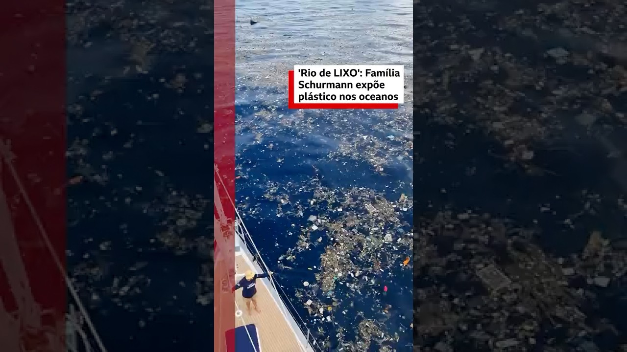 Quilômetros e quilômetros de uma estrada de plástico ⛵🌎