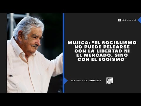 Mujica: El socialismo no puede pelearse con la libertad ni el mercado, sino con el egoísmo