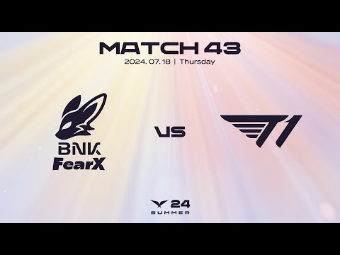 FOX vs. T1 | 매치43 하이라이트 | 07.18 | 2024 LCK 서머 스플릿