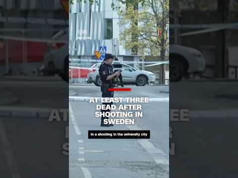 At least three dead after shooting in Sweden