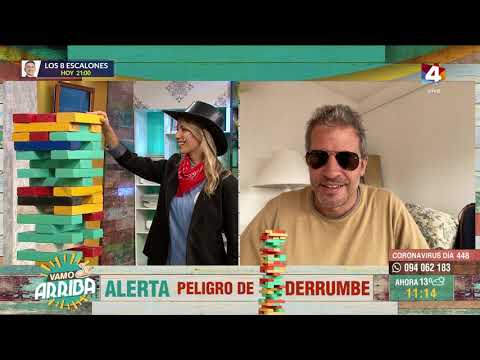 Vamo Arriba - Un duelo entre grandes artistas: Patricio Giménez vs. Andy en el Jenga Vila