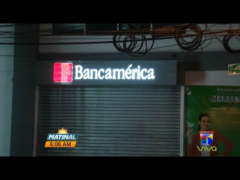 Superintendencia de Bancos interviene Bancamérica para su disolución - Matinal