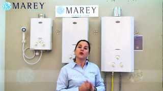 suficiente interior buscar Marey Heater - Calentadores de Agua sin Tanque a Gas - YouTube