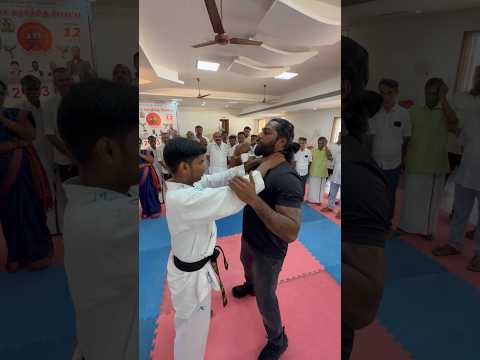 Self Defence demonstration #demonstration #vkarate #selfdefense #martialarts #india #trending#shorts