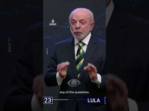 Brazil’s presidential candidates face-off in runoff debate | AJ #shorts