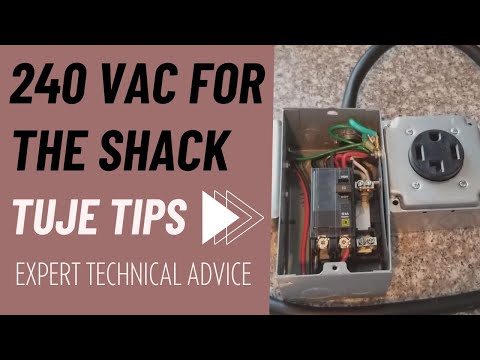 240 VAC For Your Ham Shack From Your Clothes Dryer Outlet