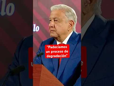 México en transformación: AMLO afirma que se logró sin violencia #shorts