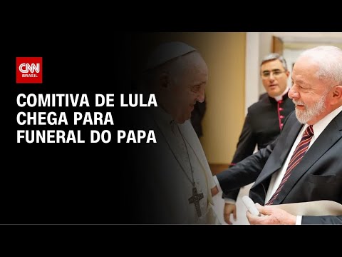 ​Lula chega ao Vaticano para funeral do papa Francisco | CNN NOVO DIA