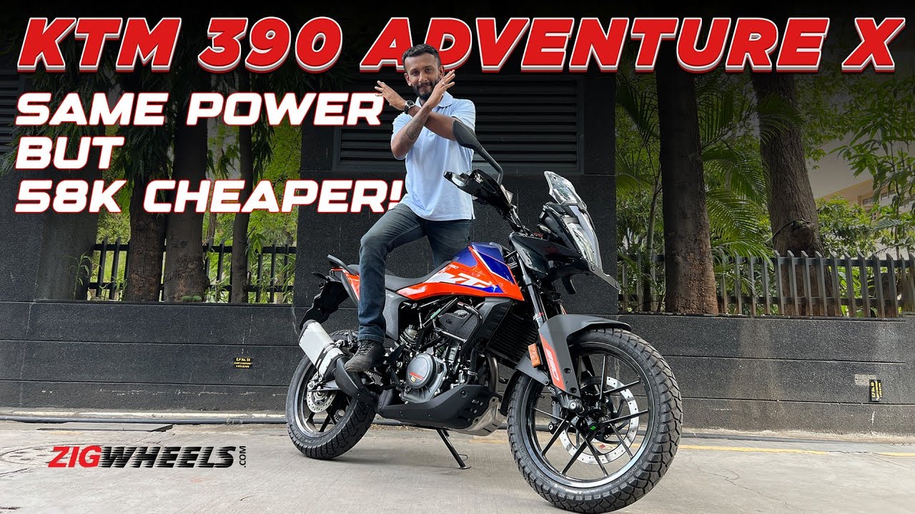 KTM 390 Adventure X | Same Bike, Less Features, X-tra Affordable