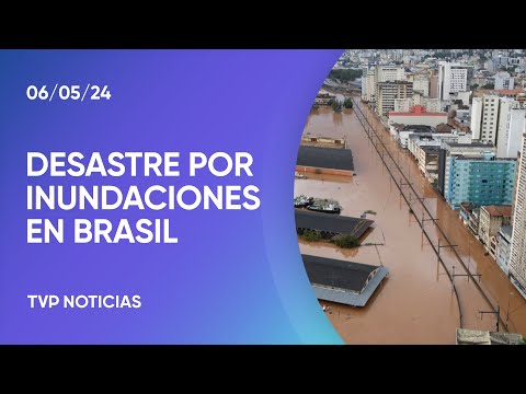 Brasil: 78 muertes en las inundaciones más trágicas en décadas