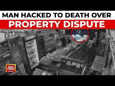 Deadly Attack Caught On Camera In Koppal, Karnataka: Man Hacked To Death Over Property Dispute