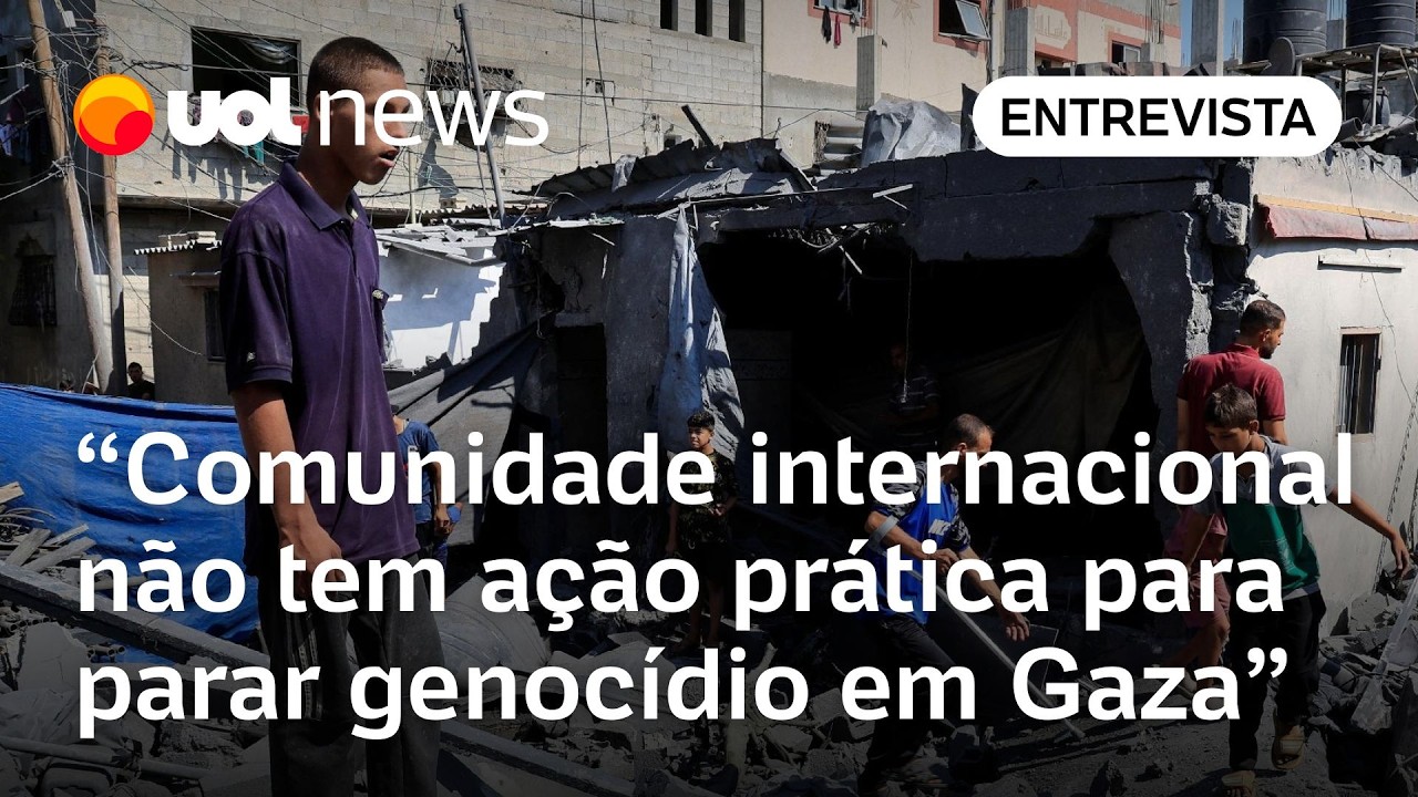 Parar o genocídio em Gaza deveria ser a prioridade da comunidade internacional, diz professor