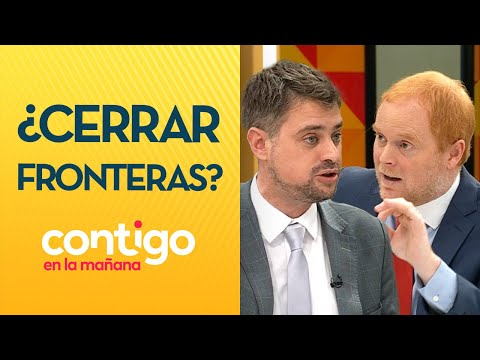 PROHIBIR INGRESO VENEZOLANOS: El intenso debate por hechos delictuales - Contigo en la Mañana