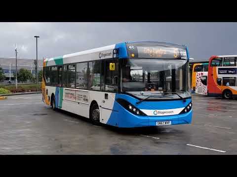 Buses at Lincoln Central Bus Station & Grimsby Riverhead Exchange (26/08/2023)