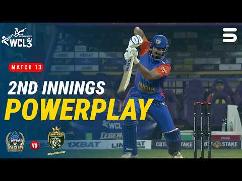 2nd Innings Powerplay | India Champions vs Bangladesh Champions | Match 13 | <strong>WCL</strong> 2026 | M9O1T