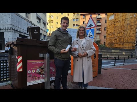 Barakaldo enviará desde el lunes a los hogares las nuevas tarjetas contackless para el contenedor..