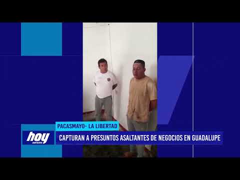 Capturan a presuntos asaltantes de negocios en Guadalupe