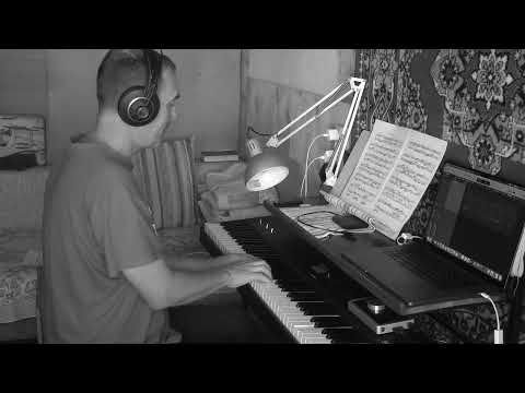 Аллеманда Баха из шестой "английской" сюиты