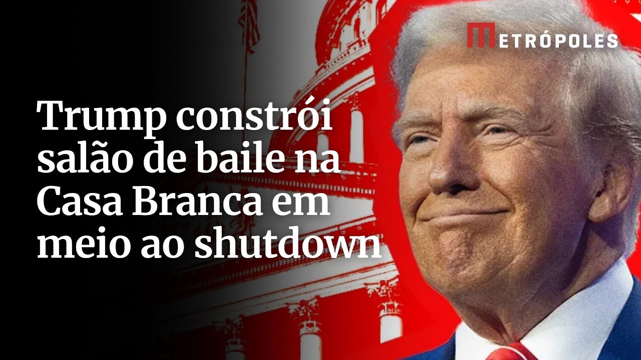 Trump faz reforma milionária na Casa Branca em meio ao shutdown. Veja histórico de obras