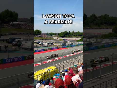 ¿Por dónde se mete? #lawson #bearman #f1 #haas #racingbulls #olliebearman #liamlawson #spaingp