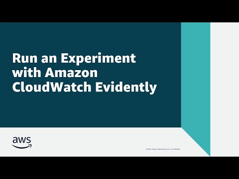 Run an Experiment with Amazon CloudWatch Evidently | Amazon Web Services