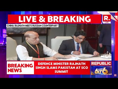 Rajnath Singh Meets Russian Defence Minister at SCO Summit in China I India-Russia Relations