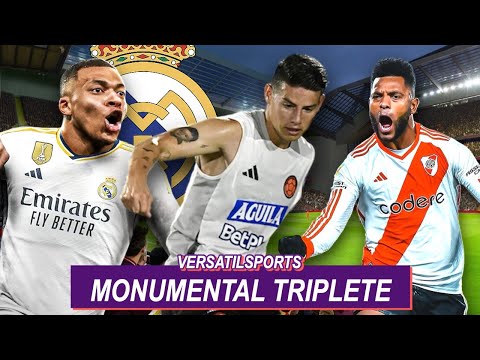 MONUMENTAL HAT TRICK | SELECCION COLOMBIA a TOPE | MBAPPE? GALACTICO